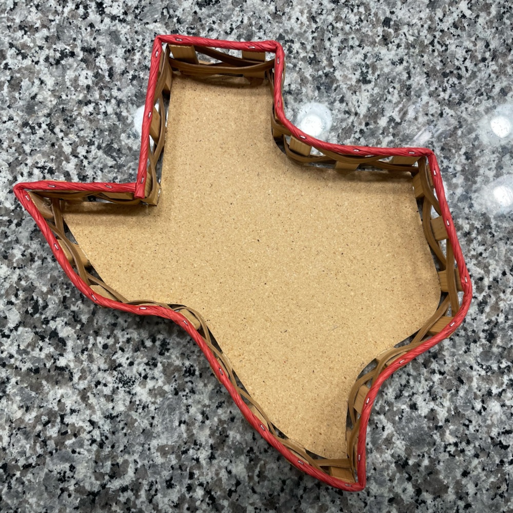 Texas Shaped basket